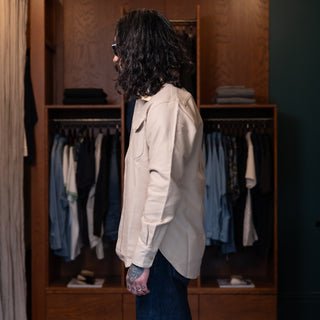 Wythe Moleskin Officer's Shirt Palomino