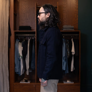 Freenote Cloth - Midway Wool CPO - Navy