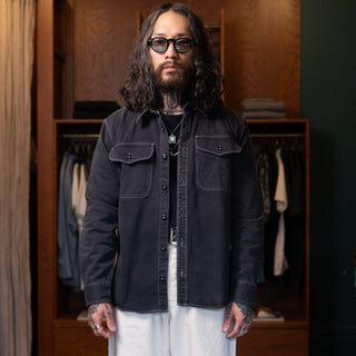 Freenote Cloth Utility Shirt Charcoal