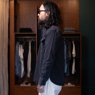 Freenote Cloth Utility Shirt Charcoal