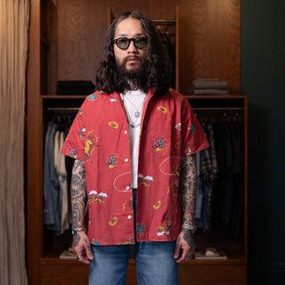 Freenote Cloth Hawaiian Orange Cowboy