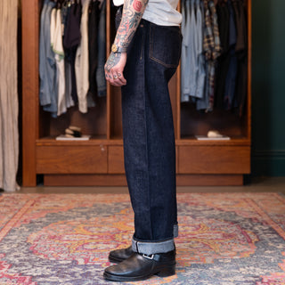 Sugar Cane 13oz. Denim Waist Overalls 2025 Wide Leg Selvedge Jeans