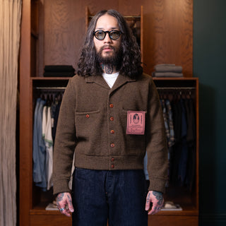 GRP x Max Rohr Short Jacket C Ocher - Brown