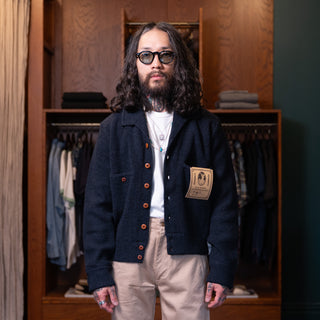 GRP x Max Rohr Short Jacket  B Blue