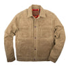 Freenote Cloth - RJ1 Riders Jacket - Tobacco Waxed Canvas  - Front View