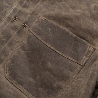 Freenote Cloth RJ1 Riders Jacket Oak Waxed Canvas