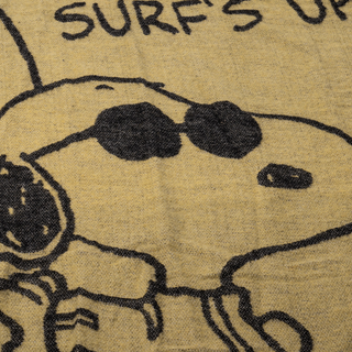 Pike Brothers 1969 Snoopy Blanket with leather carrier