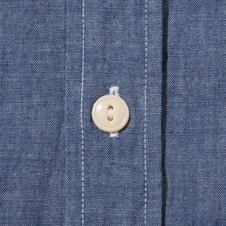 Sugar Cane L/S Blue Chambray WorkShirt