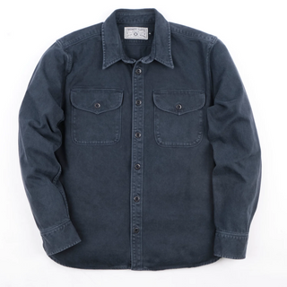 Freenote Cloth Utility Shirt Navy
