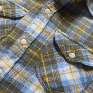 Wythe Washed Flannel Workshirt Gold Ravine