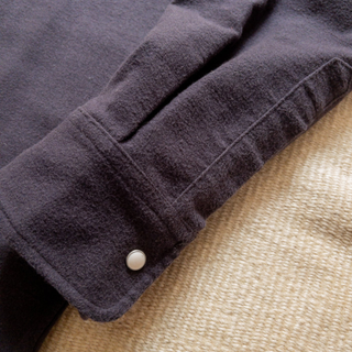 Wythe Moleskin Pearlsnap Shirt - Night Sky