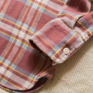 Wythe Washed Flannel Workshirt Autumn Rust