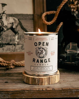 Manready Mercantile - Candle | The Americana Series | Open Range
