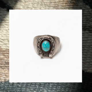 Red Rabbit Trading GAMBLER HORSESHOE RING